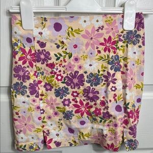 Love on a Hanger Floral A-Line Skirt - Pink and Purple